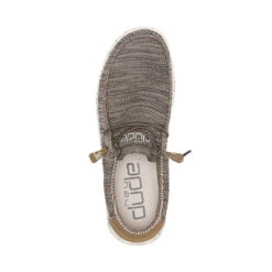 Wally Sox - Brown -Heydude Shop 110351500 WALLY SOX BROWN LEFT 6 1