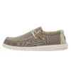 Wally Knit - Desert Brown -Heydude Shop 112471581 WALLY ECO SOX DESERT BROWN LEFT 1