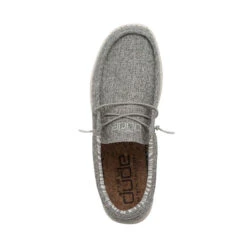 Wally Blend - Iron -Heydude Shop 112473915 WALLY ECO LINEN IRON LEFT 6