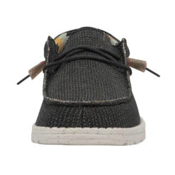 Wally Knit - Charcoal -Heydude Shop 112474007 WALLY ECO SOX CHARCOAL LEFT 4