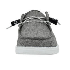 Wendy Chambray - Onyx -Heydude Shop 121414203 WENDY CHAMBRAY ONYX LEFT 4