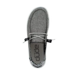 Wendy Chambray - Onyx -Heydude Shop 121414203 WENDY CHAMBRAY ONYX LEFT 6