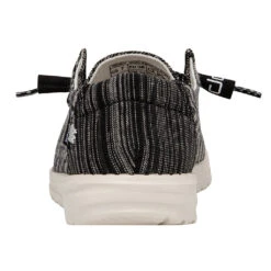 Wendy Woven - Zebra Black Stripe -Heydude Shop 121414740 WENDY ZEBRA BLACK STRIPE LEFT 5