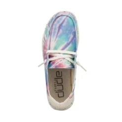 Wendy Tie Dye - Rose Candy -Heydude Shop 121419864 WENDY ROSE CANDY TIE DYE LEFT 6