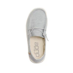 Wendy Youth Linen - Grey -Heydude Shop 130123096 WENDY YOUTH LINEN GREY 06