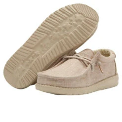 Wally Youth - Beige -Heydude Shop 130130500 WALLY YOUTH BEIGE 03 fadbd66c 3c5b 4fa1 80d9 b93f544bfe5d