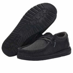 Wally Youth - Black 10 Wally Youth - Black -Heydude Shop 130134900 WALLY YOUTH BLACK 03