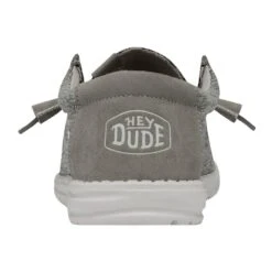 Wally Ascend Woven - Carbon -Heydude Shop 40002 0YK WALLYASCENDWOVEN CARBON LEFTBACK