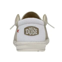 Wally Braided - Off White -Heydude Shop 40003 1LB WALLYBRAIDED OFFWHITE LEFTBACK