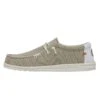 Wally Braided - Off White -Heydude Shop 40003 1LB WALLYBRAIDED OFFWHITE LEFTSIDE