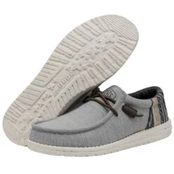 Wally Funk - Stone -Heydude Shop 40006 270 WALLYFUNK STONE PAIRBOTTOM