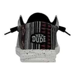 Wally Funk - Jacquard Black Aztec -Heydude Shop 40010 0WI WALLY FUNK JACQUARD BLACK AZTEC LEFT 5