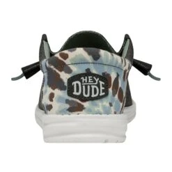 Wally Funk Tie Dye - Grey -Heydude Shop 40012 030 WALLYFUNKTIEDYE GREY LEFTBACK