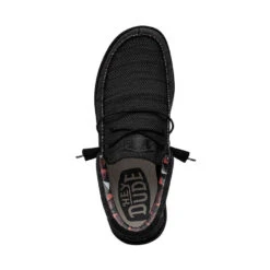 Wally Sox - Jet Black -Heydude Shop 40019 0XD WALLY SOX JET BLACK LEFT 6