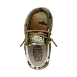 Wally Toddler Camouflage - Multi Camo -Heydude Shop 40027 9CQ WALLYTODDLERCAMOUFLAGE MULTICAMO LEFTTOP