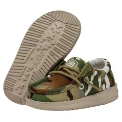 Wally Toddler Camouflage - Multi Camo -Heydude Shop 40027 9CQ WALLYTODDLERCAMOUFLAGE MULTICAMO PAIRBOTTOM