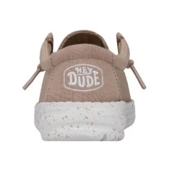 Wally Toddler Slub Canvas - Tan -Heydude Shop 40029 265 WALLYTODDLERSLUBCANVAS TAN LEFTBACK