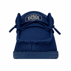 Wally Toddler Funk Mono - True Blue -Heydude Shop 40030 428 WALLYTODDLERFUNKMONO TRUEBLUE LEFTFRONT