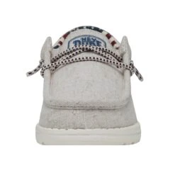 Wally Youth - Off White Patriotic 11 Wally Youth - Off White Patriotic -Heydude Shop 40040 1K1 WALLYYOUTH OFFWHITEPATRIOTIC LEFTFRONT