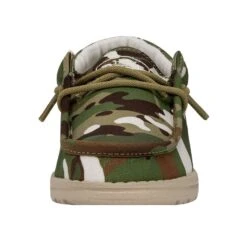 Wally Youth Camouflage - Multi Camo 11 Wally Youth Camouflage - Multi Camo -Heydude Shop 40042 9CQ WALLYYOUTHCAMOUFLAGE MULTICAMO LEFTFRONT