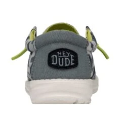 Wally Youth Camodino - Blue 12 Wally Youth Camodino - Blue -Heydude Shop 40043 425 WALLYYOUTHCAMODINO BLUE LEFTBACK