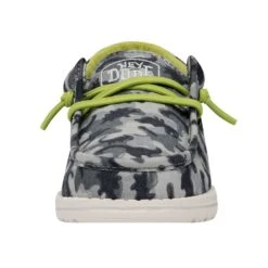 Wally Youth Camodino - Blue 11 Wally Youth Camodino - Blue -Heydude Shop 40043 425 WALLYYOUTHCAMODINO BLUE LEFTFRONT