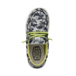 Wally Youth Camodino - Blue 13 Wally Youth Camodino - Blue -Heydude Shop 40043 425 WALLYYOUTHCAMODINO BLUE LEFTTOP