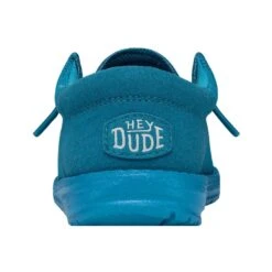 Wally Youth Funk Mono - Electric Blue -Heydude Shop 40045 404 WALLYYOUTHFUNKMONO ELECTRICBLUE LEFTBACK