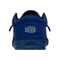 Wally Youth Funk Mono - True Blue -Heydude Shop 40045 428 WALLYYOUTHFUNKMONO TRUEBLUE LEFTBACK