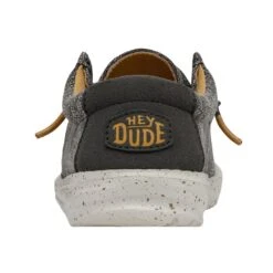 Wally Youth Stretch - Taupe -Heydude Shop 40050 214 WALLY YOUTH STRETCH TAUPE LEFT 5