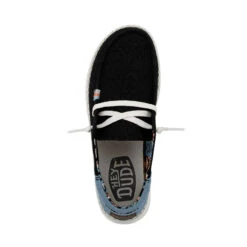 Wendy Boho - Black -Heydude Shop 40054 001 WENDY BOHO BLACK LEFT 6