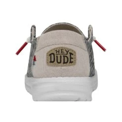 Wendy Boho - Embroidery Dark Grey -Heydude Shop 40054 1GS WENDYBOHO EMBROIDERYDARKGREY LEFTBACK