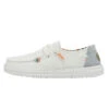 Wendy Boho - White Crochet -Heydude Shop 40054 1KF WENDY BOHO WHITE CROCHET LEFT 1