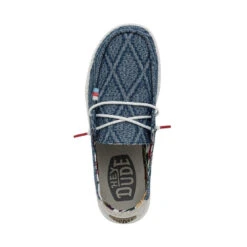 Wendy Boho - True Blue -Heydude Shop 40054 428 WENDY BOHO TRUE BLUE LEFT 6
