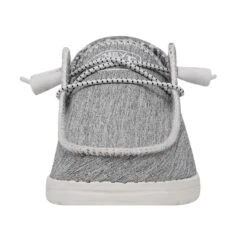 Wendy Boho Stitch - White Melange -Heydude Shop 40057 1JD WENDYBOHOSTITCH WHITEMELANGE LEFTFRONT