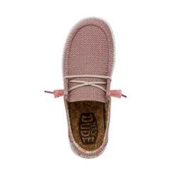 Wendy Knit II - Desert Rose -Heydude Shop 40061 2Z6 WENDY KNIT II DESERT ROSE LEFT 6