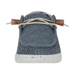 Wendy Knit II - Blue Denim -Heydude Shop 40061 429 WENDYKNITII BLUEDENIM LEFTFRONT