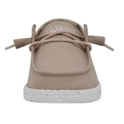 Wendy Slub Canvas - Tan 11 Wendy Slub Canvas - Tan -Heydude Shop 40063 265 WENDYSLUBCANVAS TAN LEFTFRONT