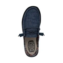 Wendy Funk Slub Blanket - Midnight Rain -Heydude Shop 40066 4MK WENDYFUNKSLUBBLANKET MIDNIGHTRAIN LEFTTOP