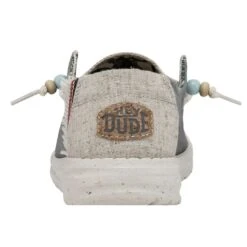 Wendy Fringe - Indigo -Heydude Shop 40071 4ME WENDYFRINGE INDIGO LEFTBACK