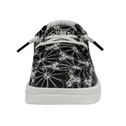 Wendy Rise Eyelet - Black -Heydude Shop 40075 001 WENDY RISE EYELET BLACK LEFT 4