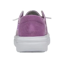 Wendy Rise Eyelet - Violet -Heydude Shop 40075 508 WENDY RISE EYELET VIOLET LEFT 5