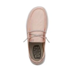 Wendy Glitter - Rose Crystal -Heydude Shop 40079 6US WENDY GLITTER ROSE CRYSTAL LEFT 6