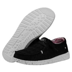 Wendy Stretch Boho Fleur - Crow -Heydude Shop 40082 0YP WENDYSTRETCHBOHOFLUER CROW PAIRBOTTOM