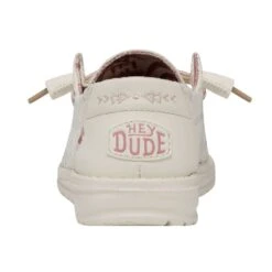 Wendy Stretch Boho Fleur - Sand 12 Wendy Stretch Boho Fleur - Sand -Heydude Shop 40082 202 WENDYSTRETCHBOHOFLUER SAND LEFTBACK