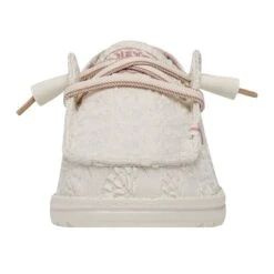 Wendy Stretch Boho Fleur - Sand 11 Wendy Stretch Boho Fleur - Sand -Heydude Shop 40082 202 WENDYSTRETCHBOHOFLUER SAND LEFTFRONT