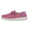 Wendy Youth - Sparkle Pink 1 Wendy Youth - Sparkle Pink -Heydude Shop 40099 6VG WENDY YOUTH SPARKLE PINK LEFT 1