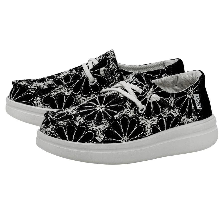 Wendy Youth Rise Eyelet - Black 4 Wendy Youth Rise Eyelet - Black - Image 2