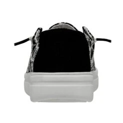 Wendy Youth Rise Eyelet - Black 12 Wendy Youth Rise Eyelet - Black -Heydude Shop 40108 001 WENDY YOUTH RISE EYELET BLACK LEFT 5