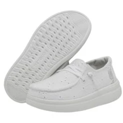 Wendy Youth Rise Eyelet - Chapel Bells -Heydude Shop 40108 9CT WENDY YOUTH RISE EYELET CHAPEL BELLS LEFT 3